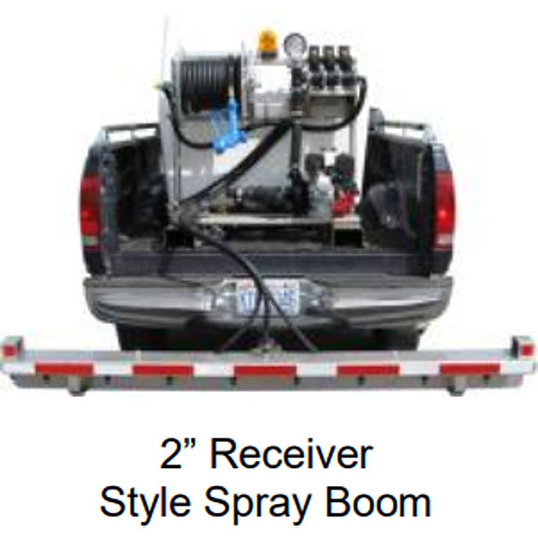 Spray Boom Option (All Booms Include Mount for 2” Receiver Hitch)