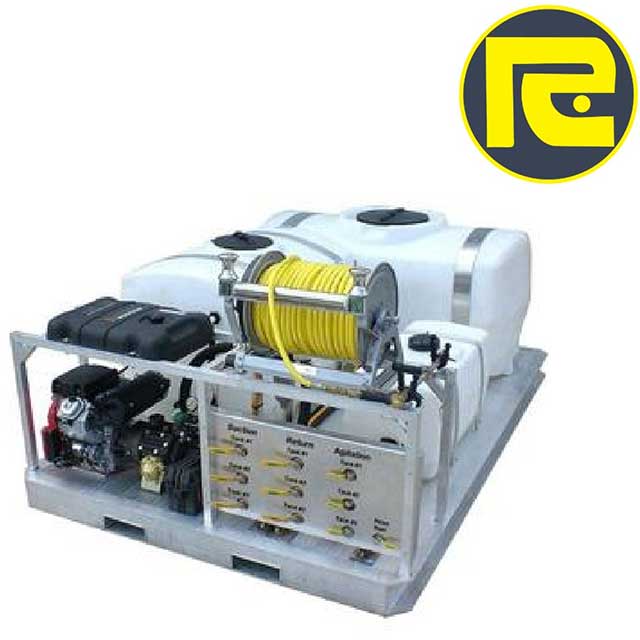 Multi-Tank 300-100-50 Combo Poly Skid Sprayer Multi-Tank 300-100-50 Combo Poly Skid Sprayer